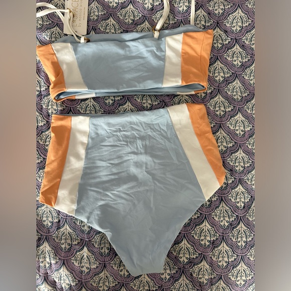 NWT L Space Rebel Heart Bikini Set - Picture 4 of 7